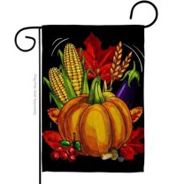 Ornament Collection G192654-BO 13 x 18.5 in. Traditional Thanksgiving Garden Flag with Fall Harvest & Autumn Double-Sided Decorative Vertical Flags House Decoration Banner Yard Gift