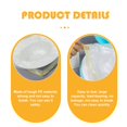 thumbnail image 3 of CNKOO 100pcs Toilet Cleaning Bag Drawstring Potty Liner Portable Potty Chair Liner for Adult, 3 of 6