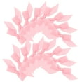 thumbnail image 4 of WEUVEB Double-Sided Tape Bow Satin Ribbon Bows Pink 20Pcs, 4 of 8