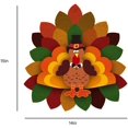 thumbnail image 2 of Decoración de Acción de Gracias puerta de pavo colgante 3D otoño jardín granja signo interior y exterior decoración 14x15 pulgadas WD.WDQZL Hogar, 2 of 6
