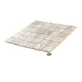 thumbnail image 2 of Splendor 11.81 in. x 11.81 in. Matte Beige Porcelain Mosaic Wall and Floor Tile (5.81 sq. ft./case) (6-pack), 2 of 5