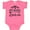 Hot Pink, variant on Inktastic My Mema Loves Me Girls Girls Baby Bodysuit