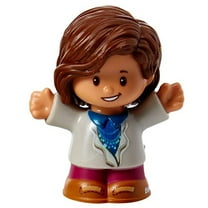 Replacement Part for Fisher-Price Little People Big Helpers Family - FTL14 ~ Replacement Hispanic Mom Figure ~ Brown Hair
