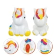 thumbnail image 3 of 2pcs Mini Unicorns Bonsai Miniature Animals Figurines Garden Unicorn Models, 3 of 7