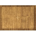 thumbnail image 1 of Ahgly Company Indoor Rectangle Abstract Brown Contemporary Area Rugs, 2' x 3', 1 of 4