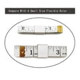 thumbnail image 5 of LAICAIW 3 Pack Double Scale Soft Measuring Tape for Body Sewing Tailor Cloth Flexible Ruler, Fabric Craft Tape Measure & Medical Body Measurement 60 inch/150cm,White, 5 of 5