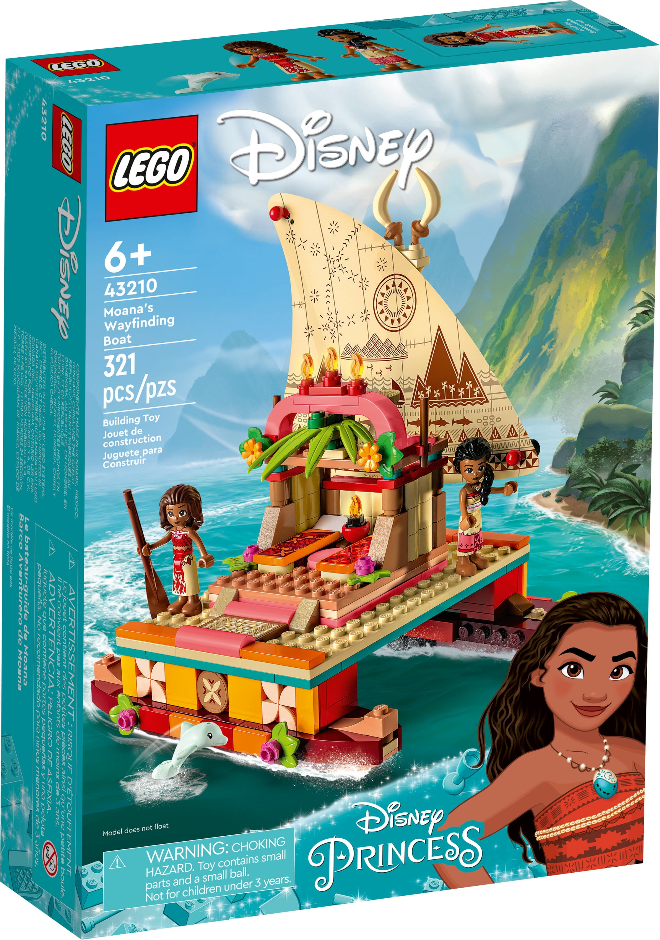 Le bateau d'exploration de Vaiana Lego Disney 43210 - La Grande Récré