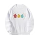 thumbnail image 3 of Sudadera para mujer estampada casual blanca camisa de manga larga tops de manga larga para SG, 3 of 9