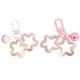 thumbnail image 1 of 4 llaveros con dijes de estrella y campana, llavero, llavero para mujeres y niñas, adornos para bolsos, 1 of 5