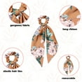 thumbnail image 3 of Bow Ponytails Hair Holders Hair Bands Elastic Hair Ties Cute Hair Scarf Ribbon for Girls and Women, 2pcs-Style 4;, 3 of 5