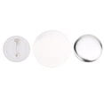 thumbnail image 3 of YLSHRF 100PCS Blank Badge Parts Supplies Pin Materials For Button Maker Machine DIY, 3 of 8