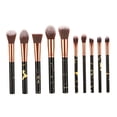 thumbnail image 4 of OULII 10Pcs Makeup Brush Kit Assorted Colors Durable Bristles Perfect for Makeup Application and Cleaning, 4 of 8
