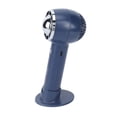 thumbnail image 2 of Ventilador de mano de 3 velocidades con carga USB, fuerte viento, ligero, batería de 1200 mAh, ventilador portátil de mano para oficina, viajes, color azul, 2 of 10