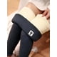 thumbnail image 2 of Mallas de invierno para mujer, mallas de terciopelo con forro polar, ajustadas, de cintura alta, para mujer, pantalones térmicos, mallas cálidas, ropa de invierno 2021 Tan Jianjun unisex, 2 of 2