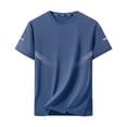 thumbnail image 7 of JTSRKL Mens Quick Dry Athletic Tees Sun Protection Breathable Lightweight Flex Athletic Gym Rash Guards Summer Running Daily Comfort Soft Tops, 7 of 7