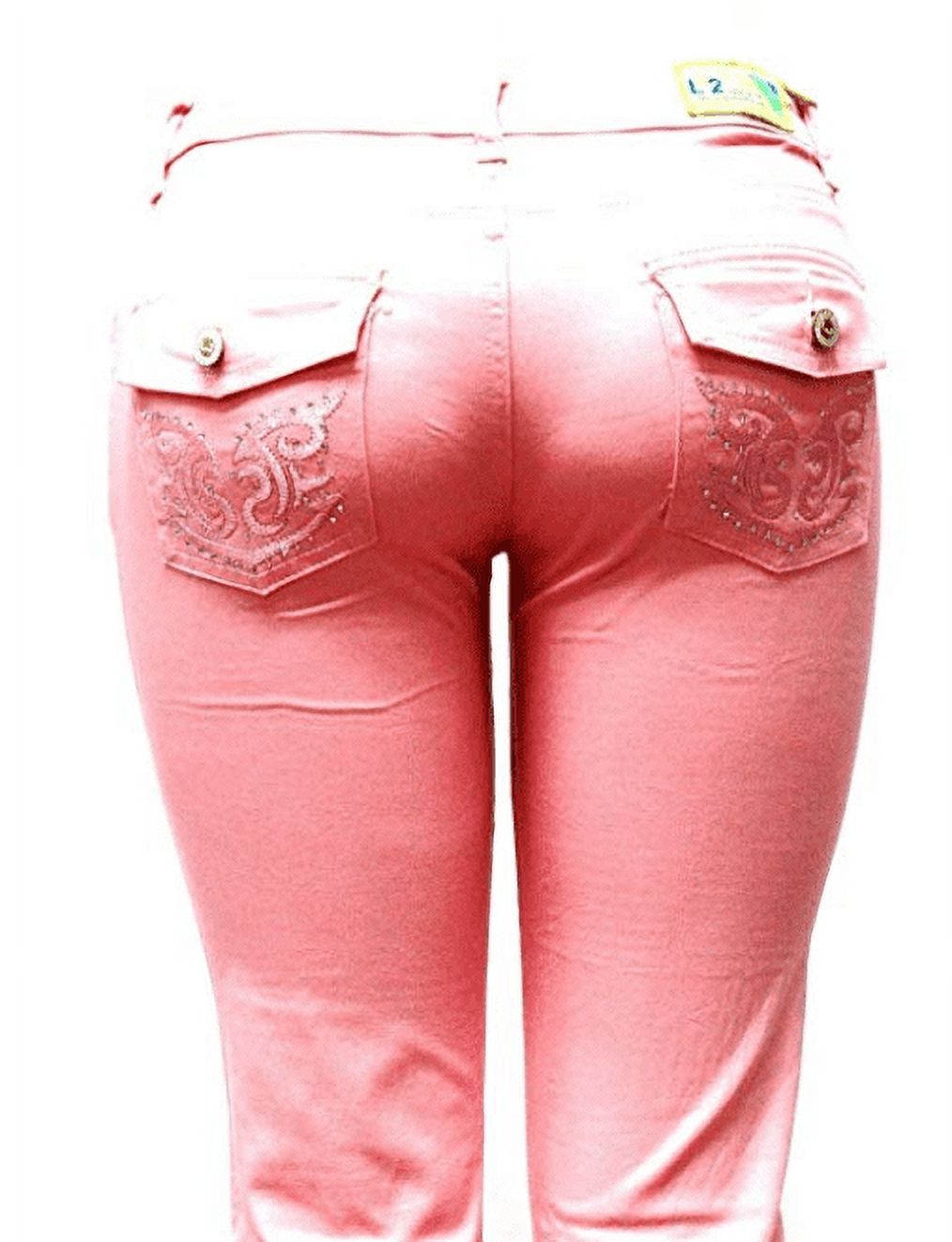 Jeanswear Junior Women's Denim Premium Stretch Bootcut Jeans - image 4 of 4