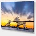 thumbnail image 2 of Tokyo Gate Bridge Panorama - Landscape Artwork Canvas, 2 of 3