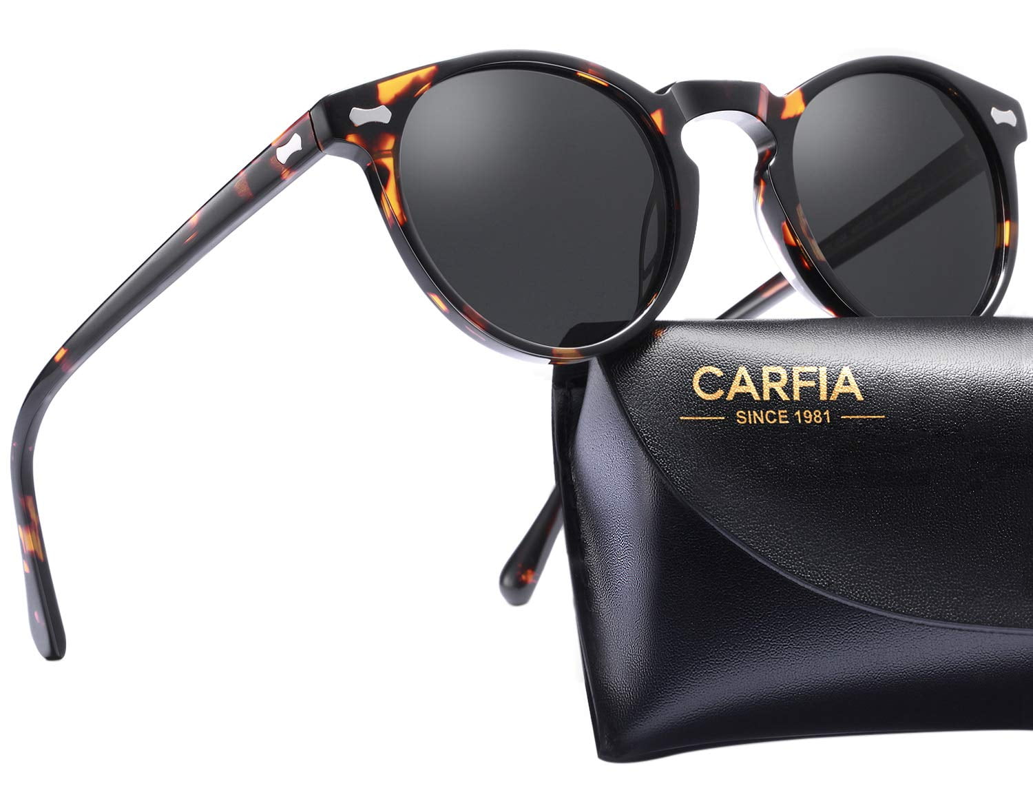 CARFIA UV400 Fashion Zonnebril Heren Gepolariseerd Rechthoekig Metaalmontuur Modebril Voor Rijden en Vissen CARFIA UV400 Fashion Zonnebril Heren Gepolariseerd Rechthoekig Metaalmontuur Modebril Voor Rijden en Vissen