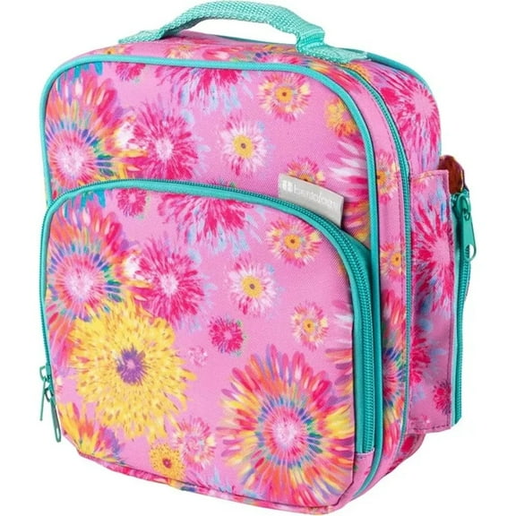 Bentology Insulated Lunch Box w Snack Pocket and Water Bottle Holder - Boys Girls and Kid's Lunchbox Tote Keeps Food Hotter or Colder Longer - Bag Fits Most Bento Boxes and Containers