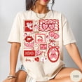 thumbnail image 2 of Valentine's Vintage Cards T-Shirt - Valentine Card Tee - Women's Trendy Tshirt, 2 of 5