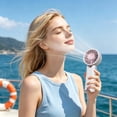 thumbnail image 5 of Weloille USB Foldable Portable Fan 1 Piece, with 1 USB Cable, Ultra Quiet 3 Speed Adjustable Cooling Fan, Lightweight Compact Storage Fan for Home Office Travel Camping Outdoor, 5 of 7
