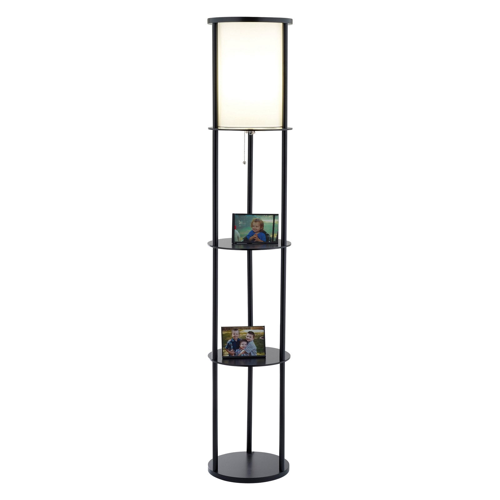 Adesso Stewart Shelf Floor Lamp