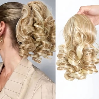 SHCKE Claw Clip Ponytail Extensions 24 display picture 2