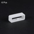 thumbnail image 3 of Uxcell 6pack Watch Strap Loop Fastener Rings 18mm Rubber Watch Holder Keeper White, 3 of 6