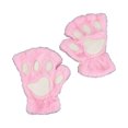 thumbnail image 4 of Minnieouse Guantes sin dedos con garra de oso, suaves y cómodos, para un aspecto moderno, guantes de medio dedo, color rosa cálido Type2 NO2, 4 of 6