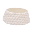 thumbnail image 4 of Collares para árboles de , adornos navideños decorativos de lujo para árboles artificiales, base redonda para soporte navideño, cubierta para Blanco, 4 of 8