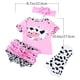 thumbnail image 5 of WORGEOUS 4pcs Reborn Baby Girl Dolls Ropa Niñas Trajes rosados ​​para 20 "-22" Muñeca Reborn, 5 of 9