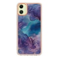 thumbnail image 2 of Nalacover for Samsung Galaxy A05 Marble Pattern Slim Case Compatible with MagSafe Wireless Charging, Soft Silicone/TPU Shockproof Non-Yellowing Lightweight Protective Cover, Purple, 2 of 11