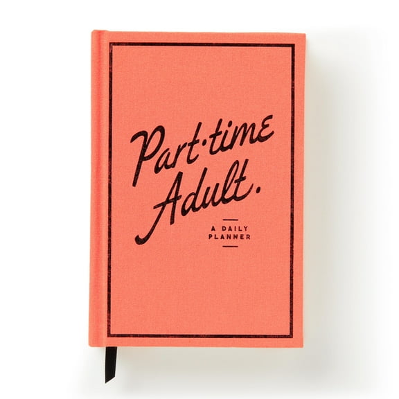 Part-Time Adult Undated Daily Planner, (Hardcover)