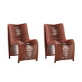 thumbnail image 3 of Loreins Outdoor Patio Chairs, Set of 2 - Terracotta, 3 of 10