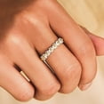 thumbnail image 1 of Anillo de apertura Bling Bling para mujer, vintage con margaritas, ajustable, 1 of 6