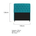 thumbnail image 3 of Cabecera Lady king size - Turquesa WEIK Lady, 3 of 3