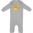 thumbnail image 2 of Inktastic I'm One Taco Birthday Party Baby Romper Coveralls, 2 of 4