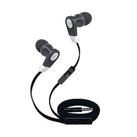 Super High Clarity 3.5mm Stereo Earbuds/ Headphone for Vertu Signature Touch General Mobile GM5 Lenovo P2 Vibe K6 PALM Pixi Plus Pixi (Black) - w/ Mic & Volume Control + MND Stylus