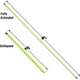 thumbnail image 4 of GoSports Golf Alignment Training Sticks 3 Pack Golf Alignment Aid Practice Rods Green, 4 of 6
