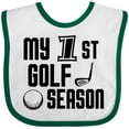 thumbnail image 3 of Inktastic My 1st Golf Season Boys Baby Bib, 3 of 4