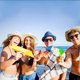 thumbnail image 4 of Sombrero de paja Panamá para hombre y mujer, sombrero de playa plegable con sombrilla, bloqueador solar, inglés, Verano, 4 of 4