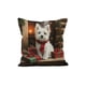 thumbnail image 2 of Funda de almohada navideña, decoración navideña, decoración de sofá, almohada de lino, sofá para el hogar, decoración navideña, funda de almohada, 2 of 5