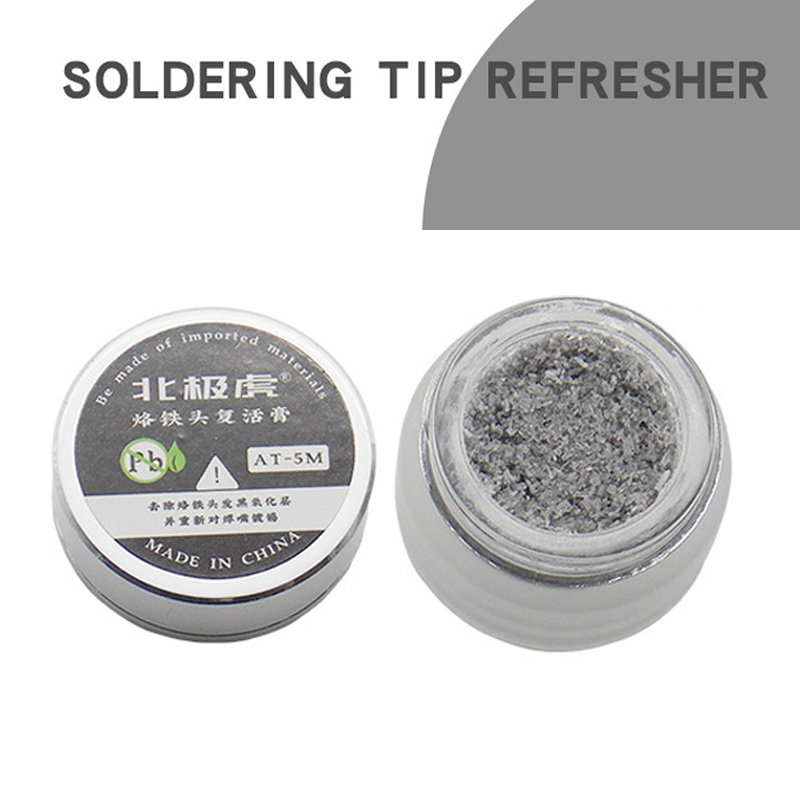 Zeeyh Electrical Soldering Iron Tip Refresher solder Cream Solder Head