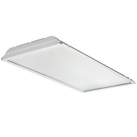 Lithonia Lighting 2GTL4 4400LM LP840 2GTL4 34.5-Watt Flush White Integrated LED Troffer