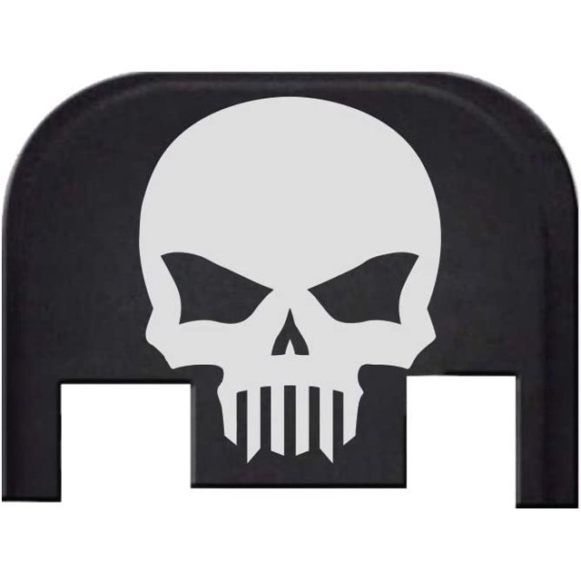 Cubierta Trasera Tapa Slide Glock Calavera Tapon Pistola Bastion Generación 1 a 4
