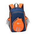 thumbnail image 3 of Mochila de tenis de mesa, bolsa de tenis, multifuncional, profesional, espaciosa, mochila azul, 3 of 9