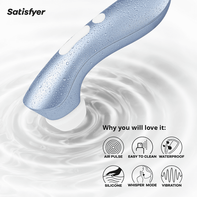 pulse vibrator walmart Satisfyer Pro 2+ Air-Pulse Clitoris Stimulating Vibrator - Non-Contact  Clitoral Sucking Pressure-Wave Technology & Vibration, Waterproof,  Rechargeable (Blue)