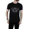 thumbnail image 1 of Wonder Woman Mens Shield Cotton T-Shirt, 1 of 7