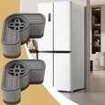 thumbnail image 3 of Washing Machine Vibration Pads - Heavy Duty Support Feet Mat,Anti-Slip Shock-Absorbing Stabilizer for Apartment Use Basement Installation Laundry Room Home Appliance Setup, 3 of 8