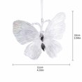 thumbnail image 2 of Butterfly Ornament Hanging Ornament, Christmas Tree Decoration for Holiday Home Decor, Seasonal Party Display and Festive Decorating, 2 of 4